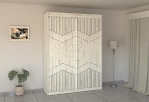 Closet Sliding 2 Door + חריטה 35