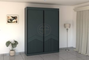 Closet Sliding 2 Door + חריטה 22
