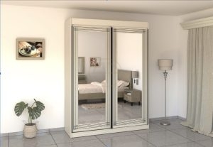 Closet Sliding 2 Door + חריטה 11